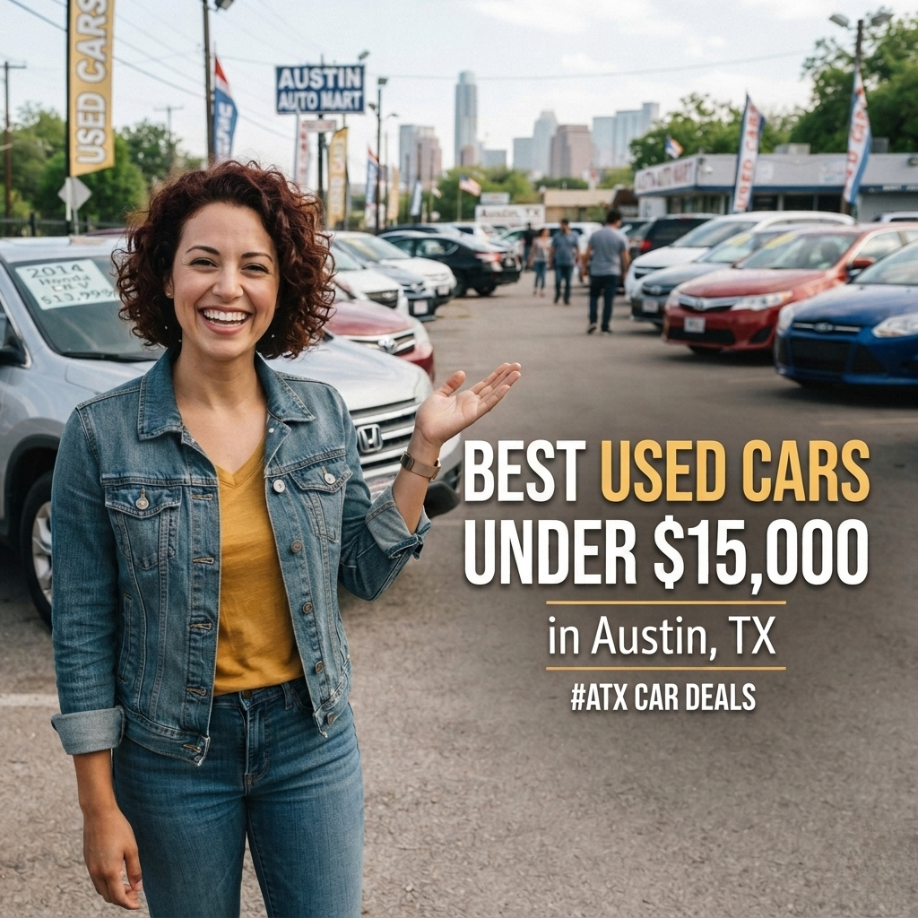 Best Used Cars Under $15,000 in Austin TX | Austin Fine Cars