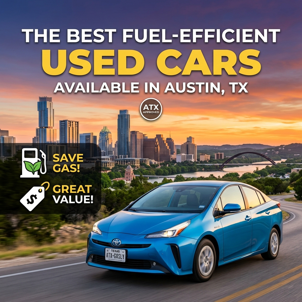 The Best Fuel-Efficient Used Cars Available in Austin, TX
